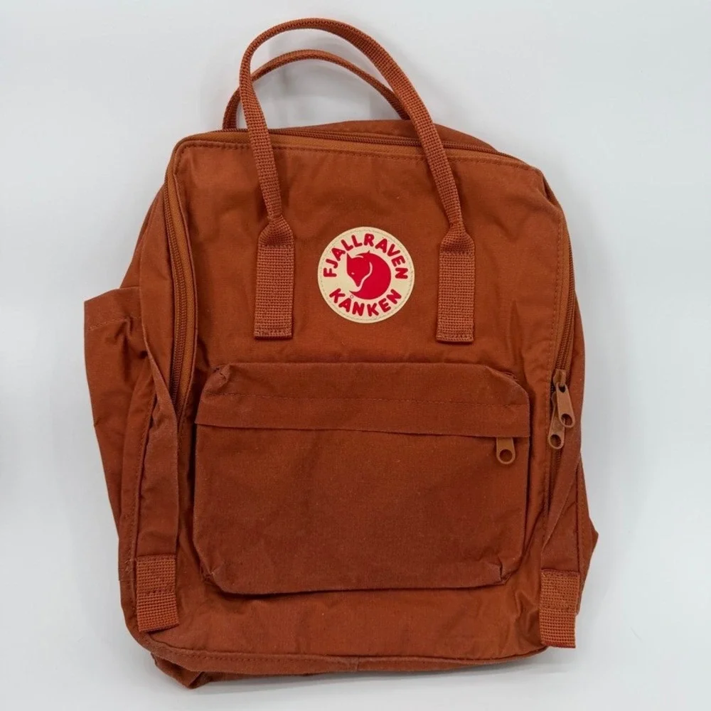 Fjallraven Kanken‎ Backpack Orange Classic School Bag Gorpcore **READ***